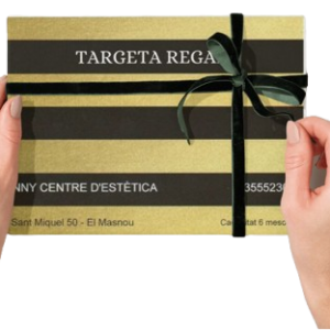 Targeta regalo personalizable, Fanny centro estetica